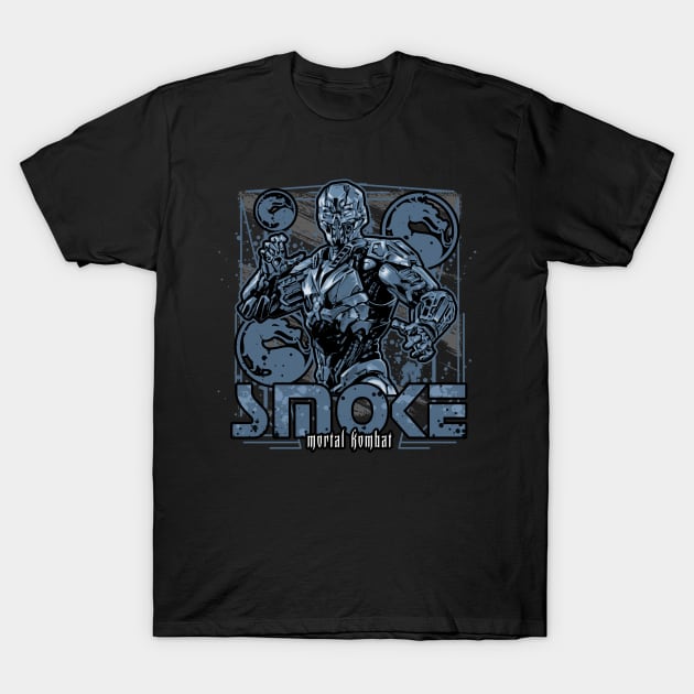 Smoke T-Shirt by Brom Store